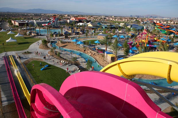 Wet'n'Wild Las Vegas in Nevada, USA - rides, videos, pictures and